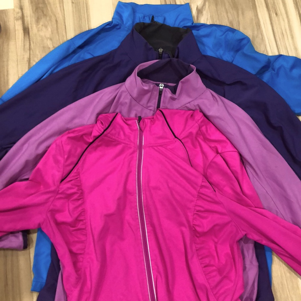 BUNDLE OF ATHLETIC JACKETS